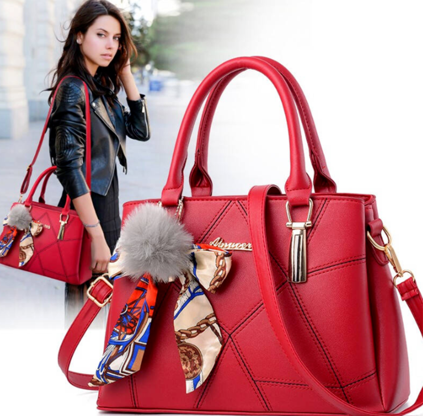Fashion Women's PU Leather Handbags Tote Purse Crossbody Messenger Satchel Bags